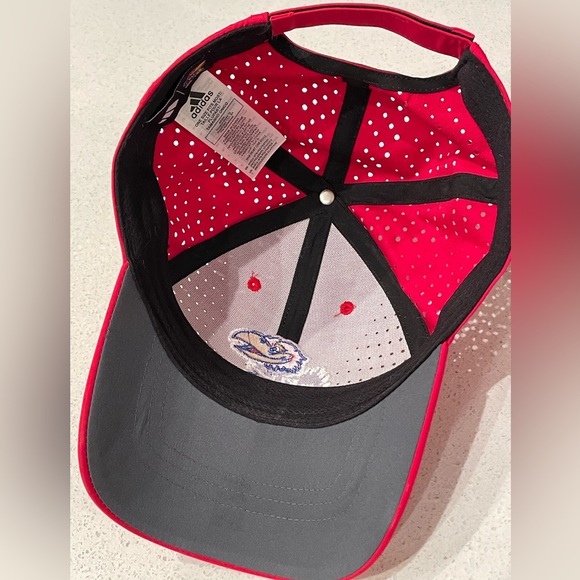 Adidas University of Kansas KU performance hat - Picture 3 of 3
